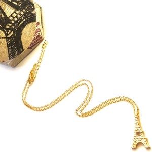 PARIS 💞 Dainty Gold Pendent Neck